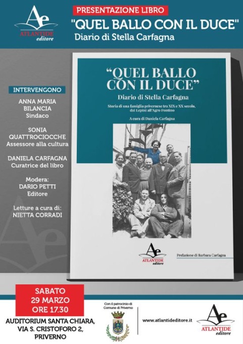 “Quel ballo con il duce”, il libro