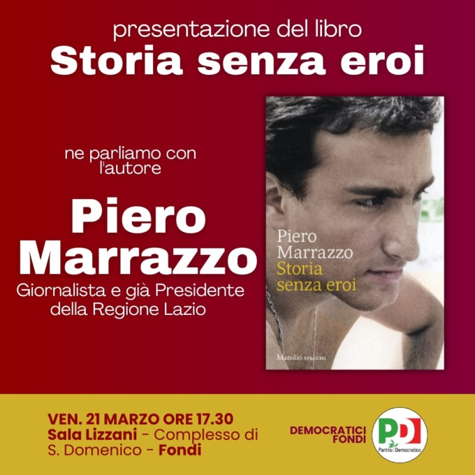 “Storia senza eroi”, il libro di Piero Marrazzo