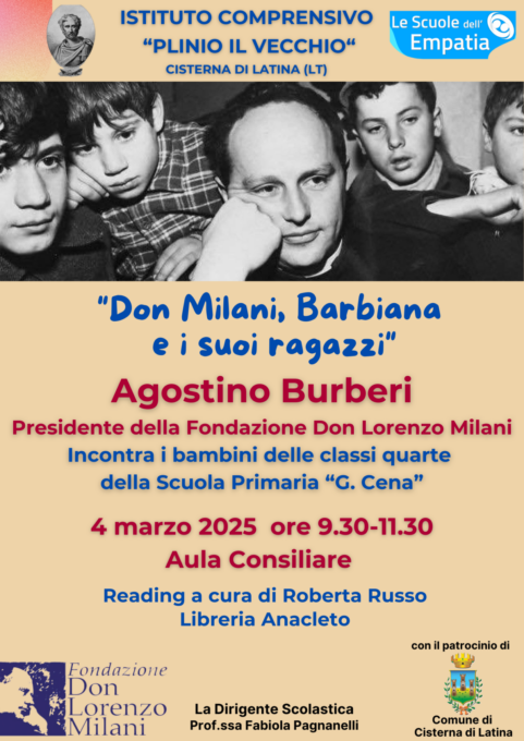 Don Milani, martedi’ incontro con Agostino Burberi