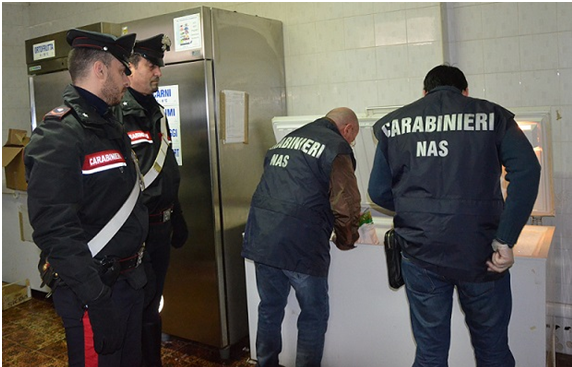 Chiuse dal NAS una pizzeria e un ristorante, sequestri in una macelleria