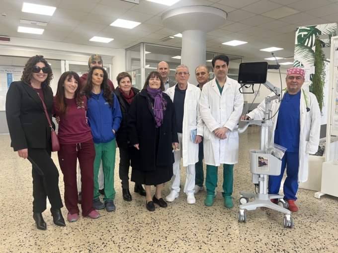 Donazione al reparto di rianimazione