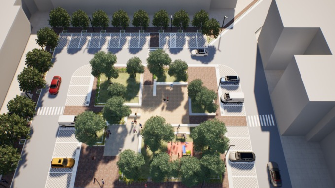 Riqualificazione di Piazzale Edison a Borgo Podgora, presentato il progetto