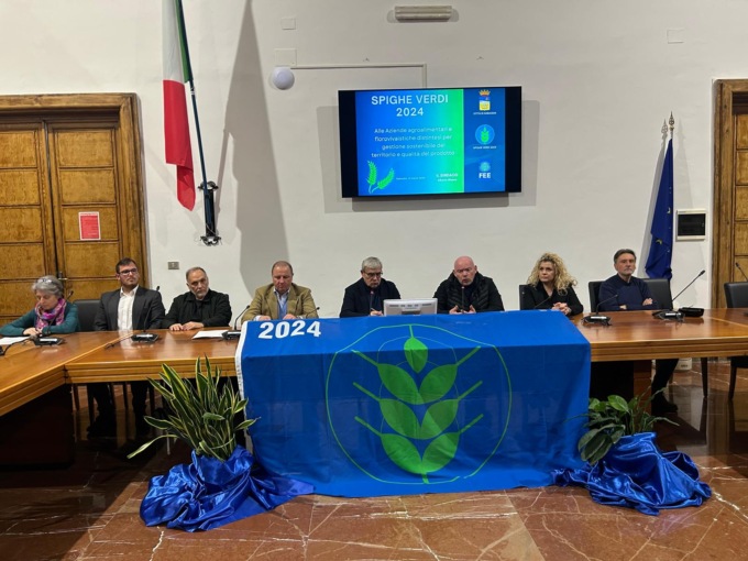 Anche quest’anno il comune riceve “La Spiga verde”