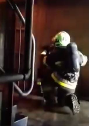 Incendio nel Palazzetto dello sport, nessun ferito