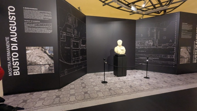 Fondi, la città riabbraccia il Busto di Augusto