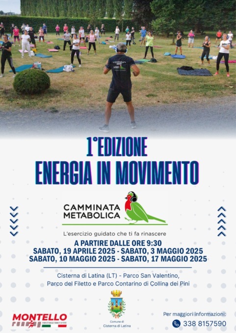 Salute e benessere, arriva la “Camminata metabolica”