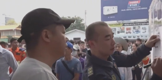 Myanmar: soccorritori cinesi al lavoro nelle aree colpite dal terremoto