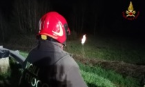 Perdita di liquido infiammabile sull’A1, intervento dei vigili del fuoco