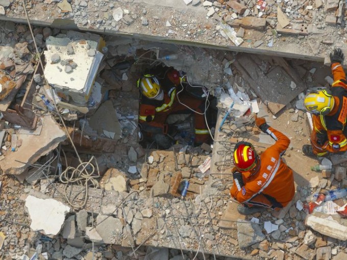 Myanmar: soccorritori di Cina continentale, Hong Kong uniti per sisma (2)