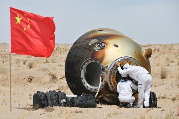 Cina: capsula di rientro Shenzhou-19 atterra sulla Terra
