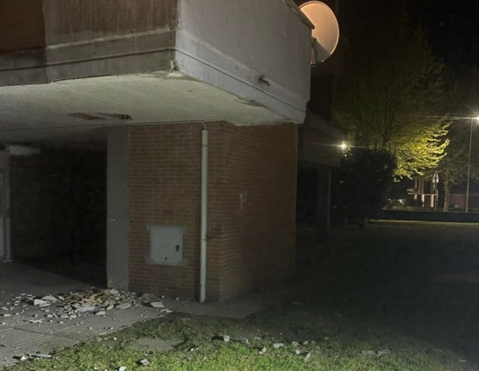 Ordigno esplode alle case popolari: “E stato un atto intimidatorio”