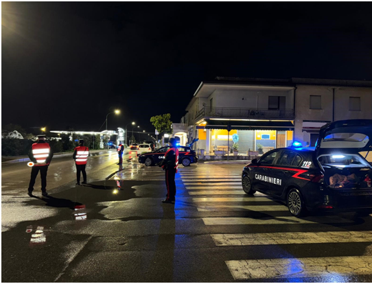 Controlli straordinari del territorio dei Carabinieri
