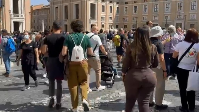 Tanti fedeli pontini e ciociari in Piazza San Pietro