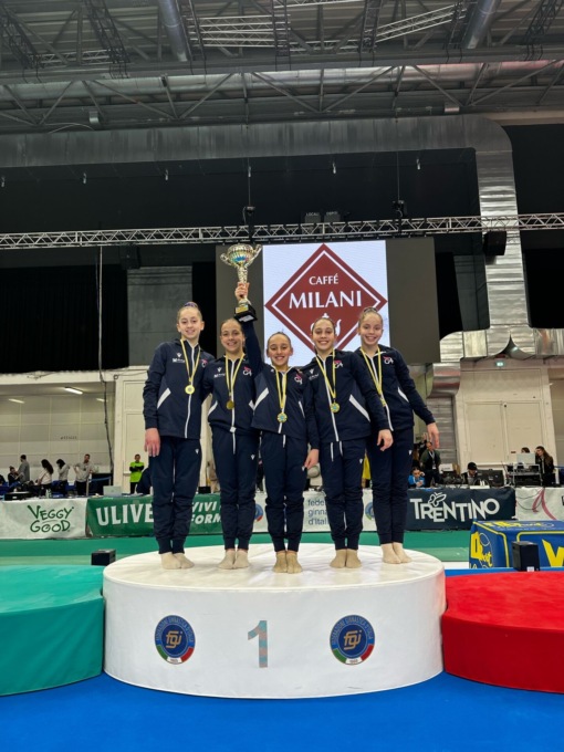 L’ASD Ginnastica Aprilia vince la Gold Star