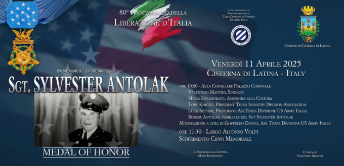 La città rende omaggio a Sylvester Antolak, eroe della sua liberazione