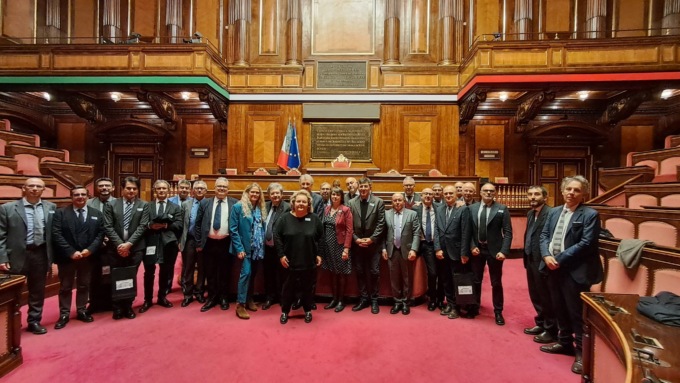 Dirigenti Asl della provincia in visita al Senato della Repubblica