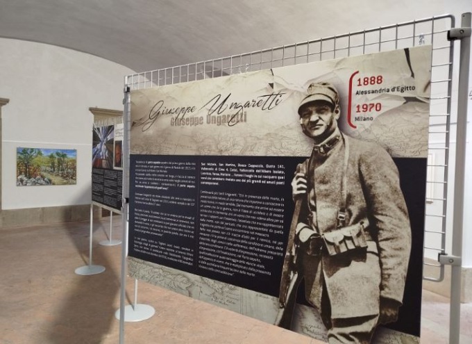 Arriva la mostra “Ungaretti: una voce di guerra in tempo di pace”