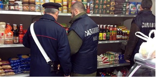 Sicurezza alimentare, sequestrati 170 kg di alimenti