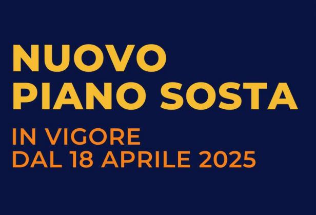 Entrera’ in vigore il 18 aprile il nuovo piano sosta
