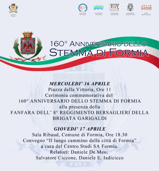 La citta’ celebra il 160° anniversario dello stemma civico
