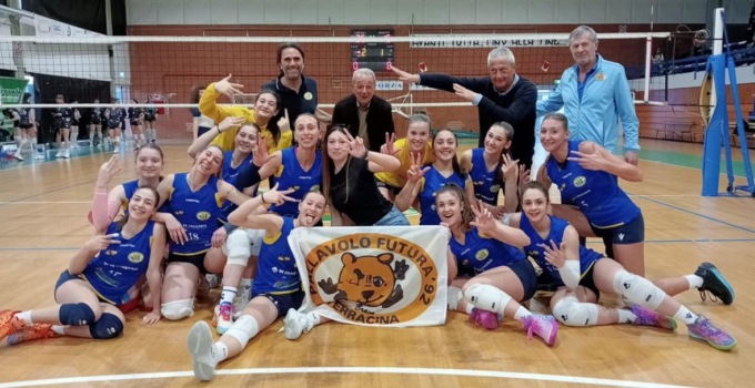 Futura Terracina-Magione 3-1. Battuta con autorità la capolista