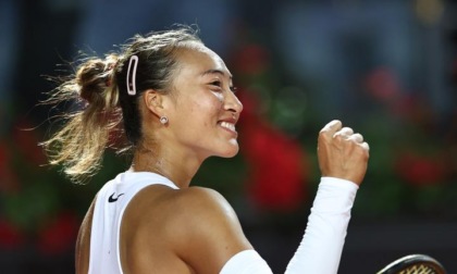 Italia: Roma, atleta cinese Zheng Qinwen vince quarti di finale (2)