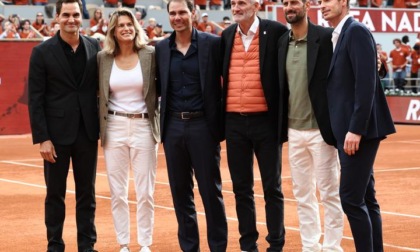 Francia: ex tennista Nadal partecipa a cerimonia in suo onore (3)