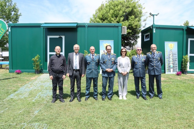 800 studenti alla chiusura dei progetti sportivi delle Fiamme Gialle e inaugurazione degli spogliatoi