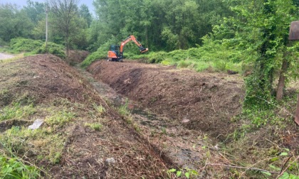 Avviati i lavori di sistemazione idraulica del Rio Corvo