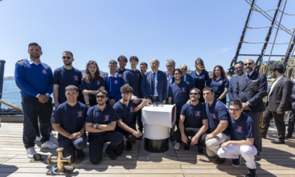Amerigo Vespucci, la visita degli studenti dell'ITS Academy Caboto