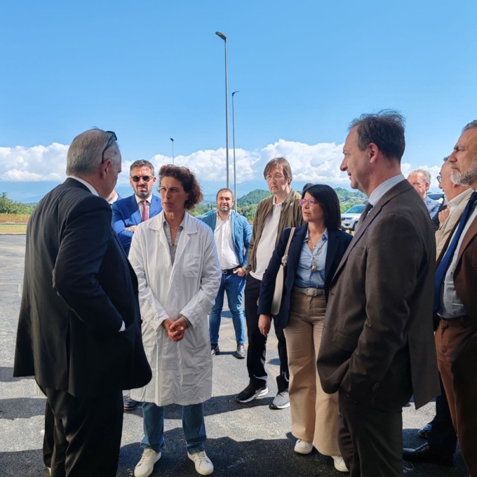 Il Presidente della Regione in visita alla REMS e alla Casa della Salute