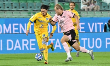 Palermo - Frosinone 2-0, i gialloblu oggi sarebbero ai play out