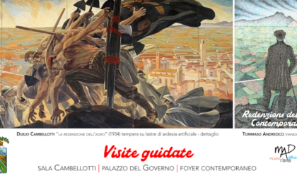 "Arte a porte aperte" nella sala Cambellotti della Provincia