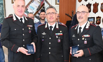 Promossi due ufficiali del comando provinciale carabinieri