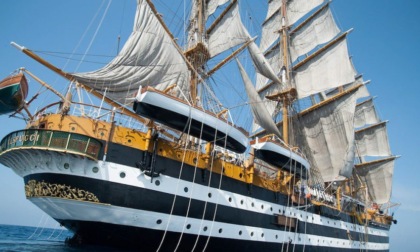 Domani l'arrivo dell' Amerigo Vespucci