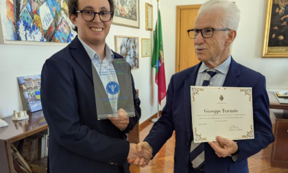 Riconoscimento a Giuseppe Terenzio, "Giovane Farmacista Cooperativista"