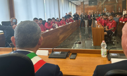 Il Guidonia ricevuta dal sindaco per la promozione in Serie C