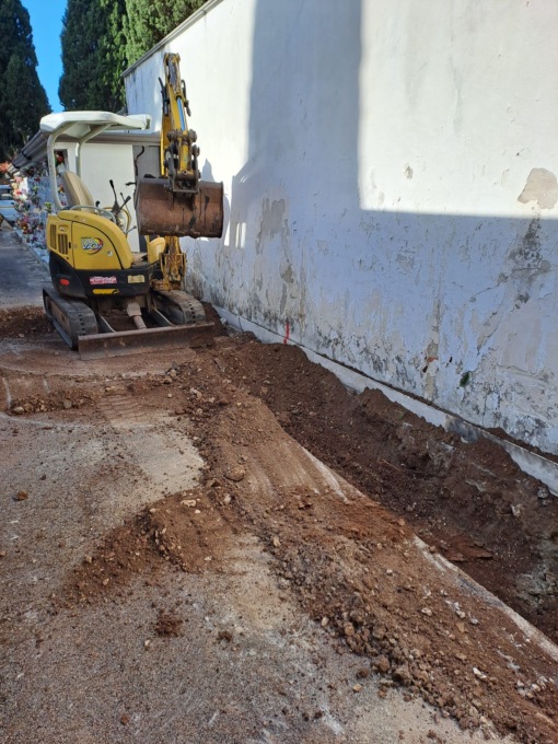 Al via il lavori per la realizzazione dei nuovi ossari