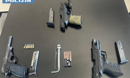 Armi clandestine e droga, tre arresti