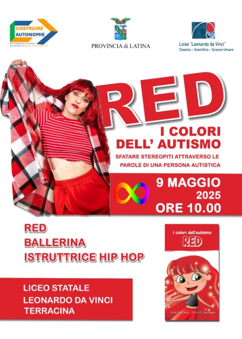 Red, ballerina autistica, incanta al Liceo L.Da Vinci