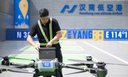 Cina: Hubei, Wuhan inaugura nuove rotte di droni a bassa quota (1)