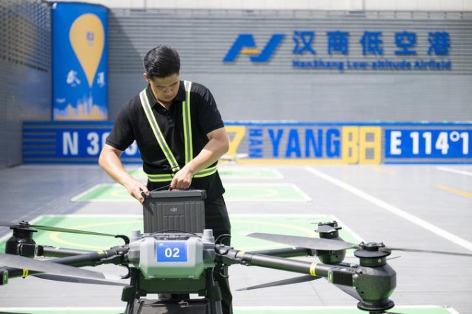 Cina: Hubei, Wuhan inaugura nuove rotte di droni a bassa quota (1)