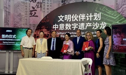 Cina-Italia: aziende unite per sviluppare patrimonio digitale, promuovere scambi tra civiltà (1)
