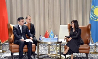 Cina-Kazakhstan: presidente Xinhua incontra direttrice complesso TV-radiofonico presidenza kazaka