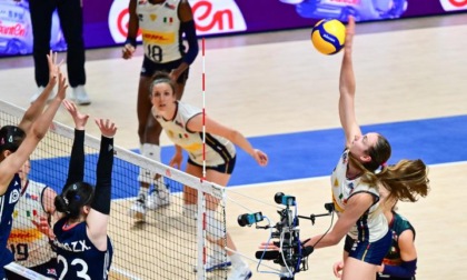 Sport: partita tra Cina-Italia di Pool 5 alla VNL femminile (2)