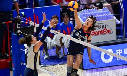 Sport: partita tra Cina-Italia di Pool 5 alla VNL femminile (3)