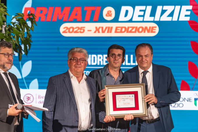 Primati e Delizie, ad Andrea Billi il premio Medicina dello sport