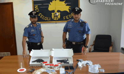 Armi e droga, arrestato un 32enne