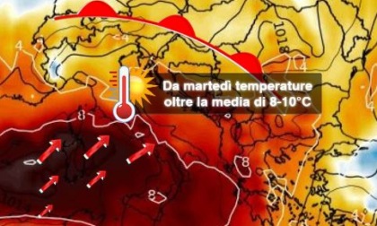 L'anticiclone resiste, fino a 8 gradi oltre la media del periodo
