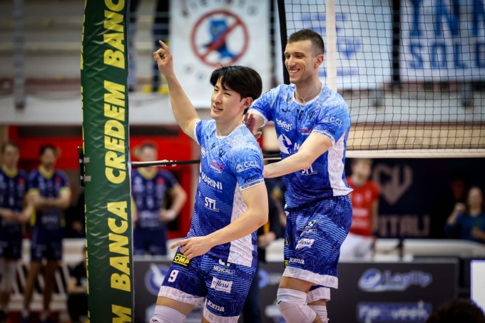 Yuga Tarumi resta a Cisterna. Confermato lo schiacciatore giapponese